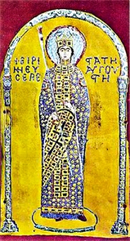 Irene Ducaina. Emperatriz bizantina consorte. Primera Cruzada